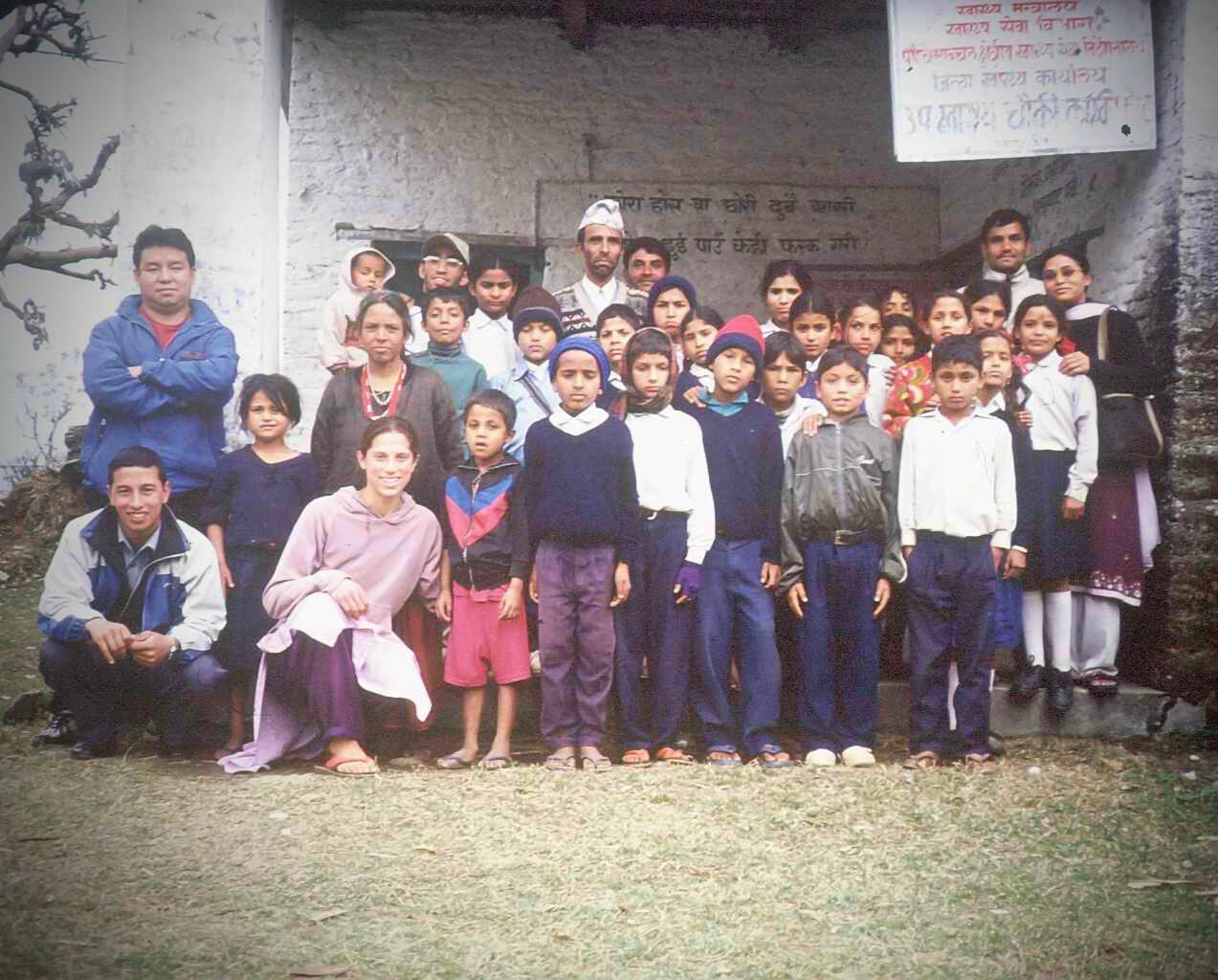 The Kaskikot Health Post in 2002; now it houses a dental clinic.